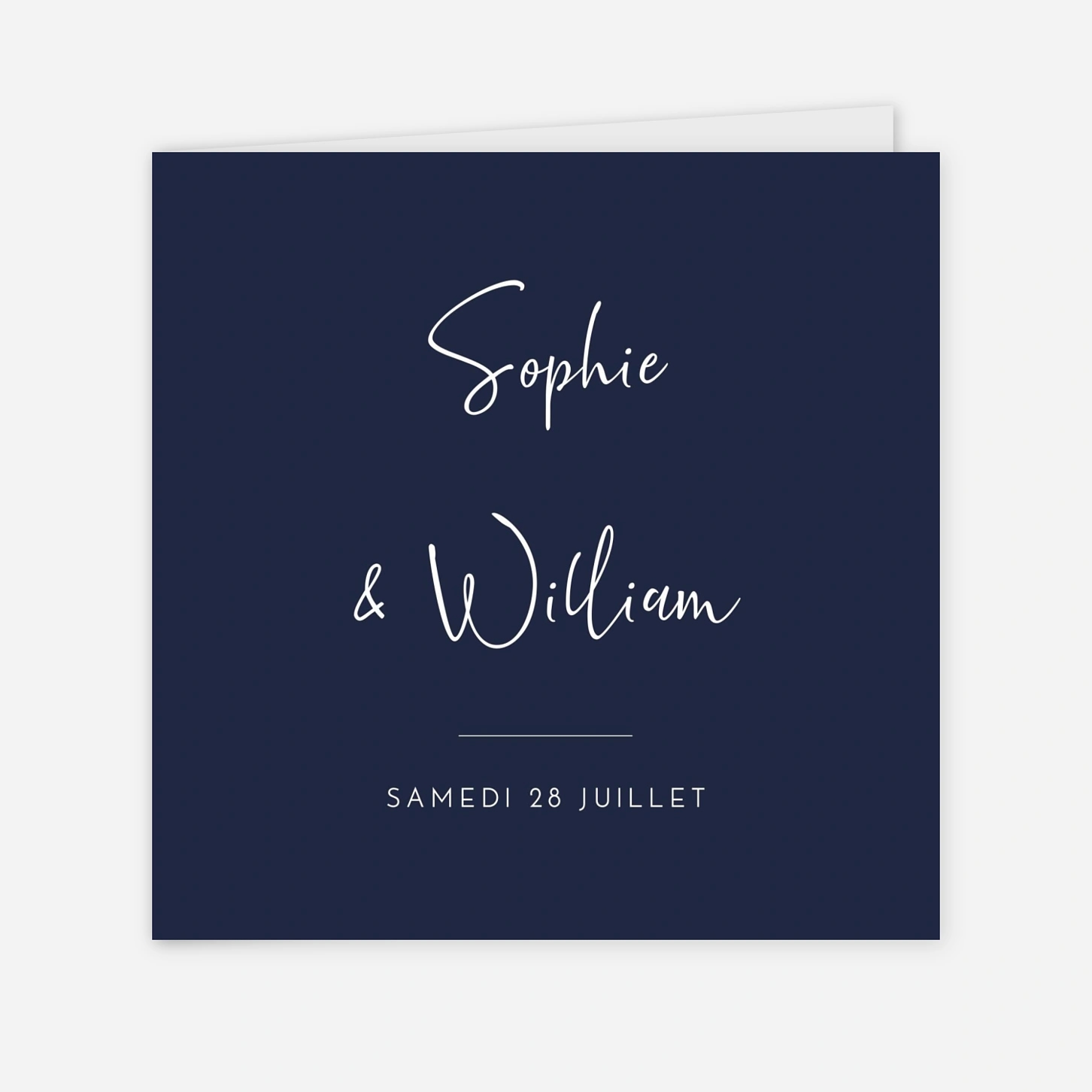 Faire-part mariage Intemporel