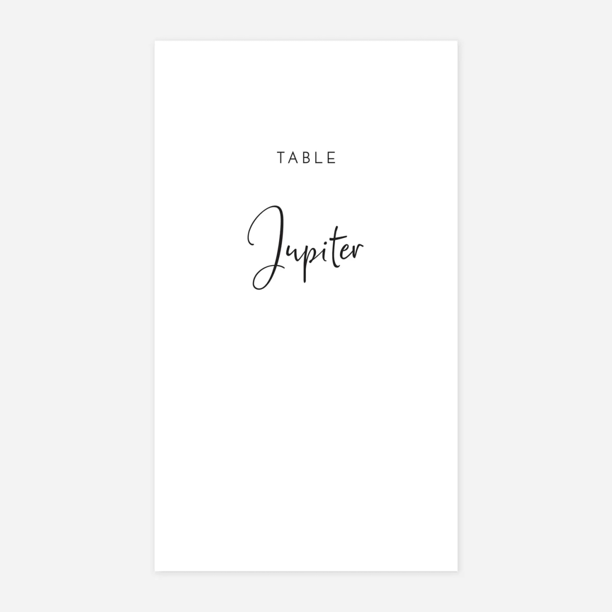 Marque-table mariage Intemporel