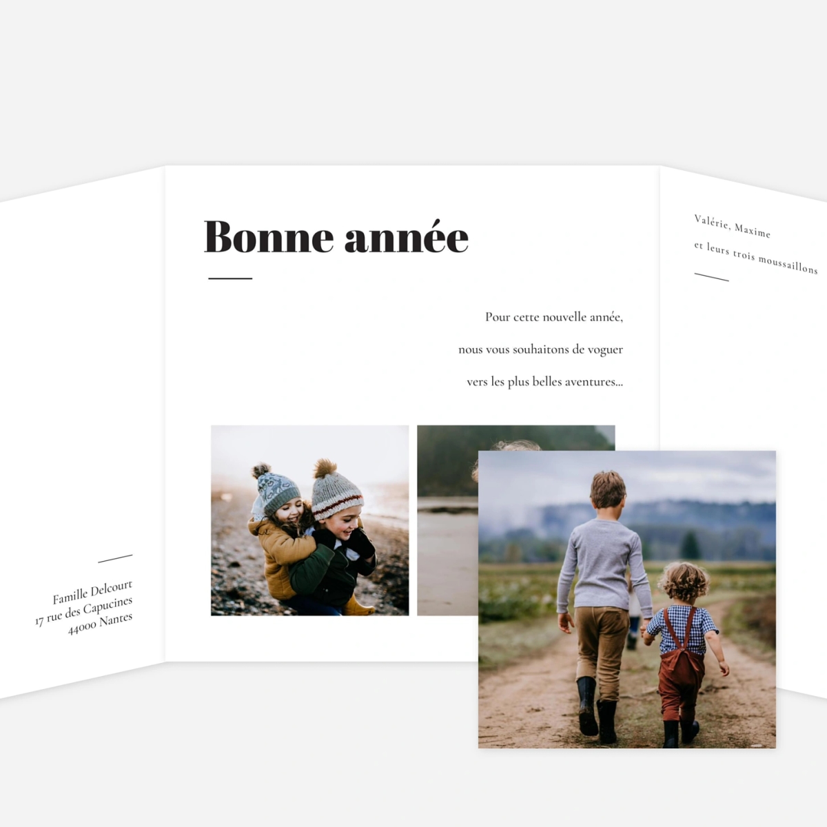 Carte de voeux Intemporel