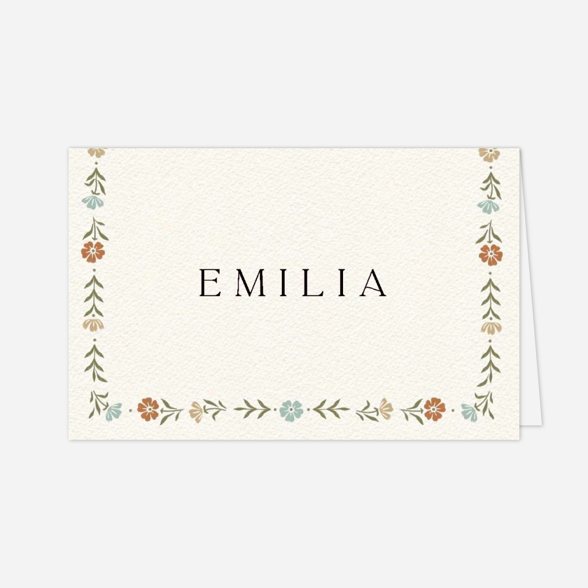 Marque-place mariage Jardin éternel