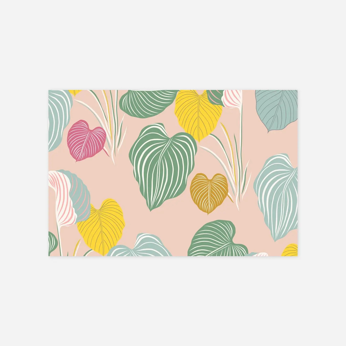 Carte de correspondance Jardin tropical