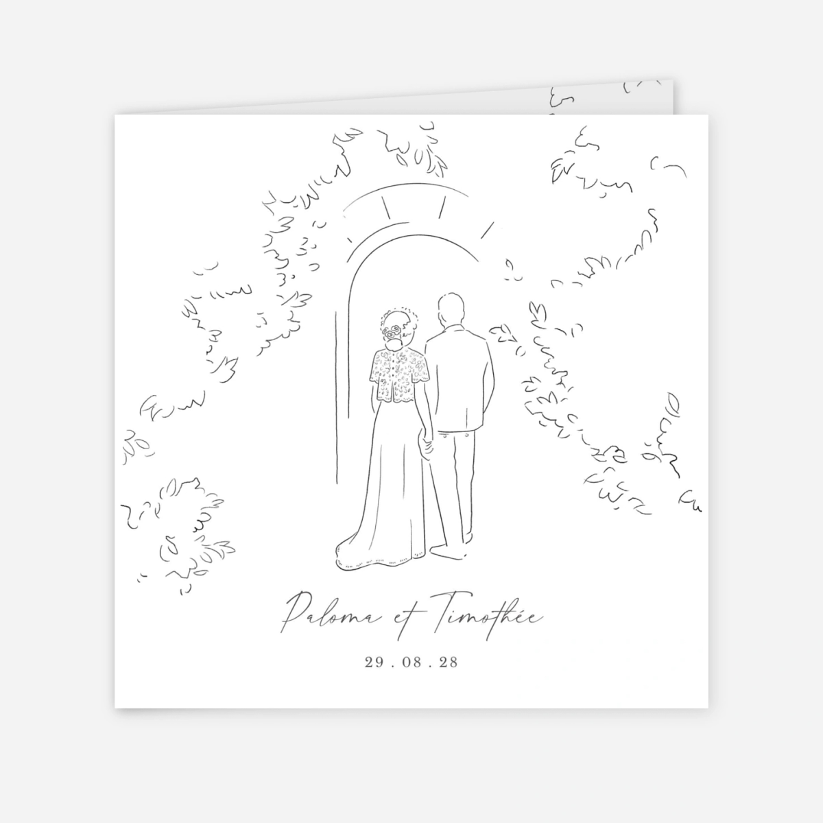 Faire-part mariage Jour de noces