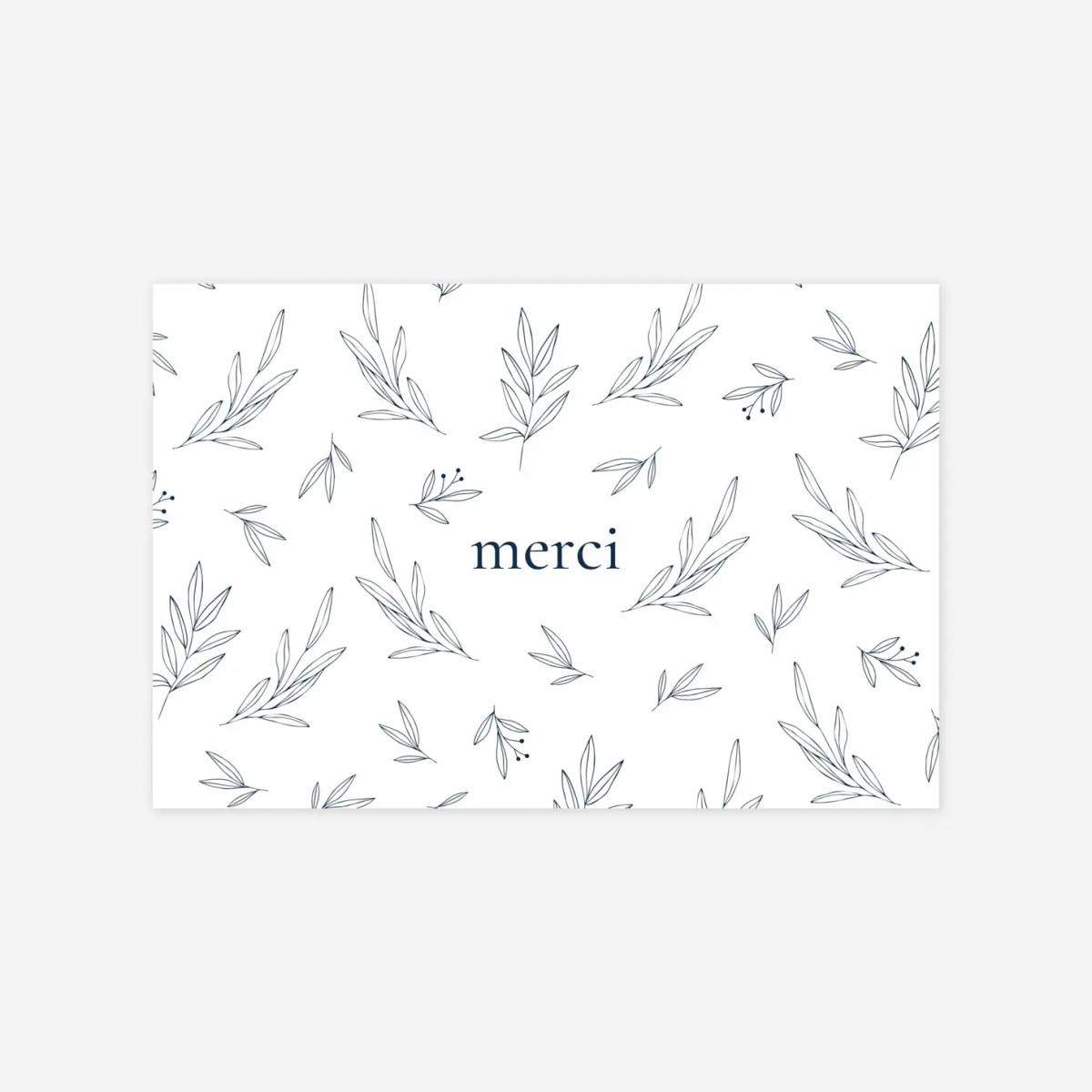 Carte de correspondance Jeune pousse