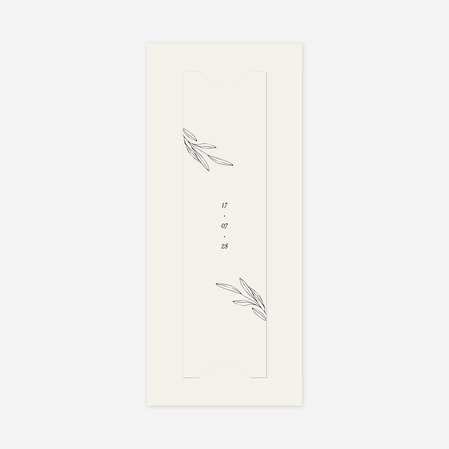 Faire-part mariage Jeune pousse