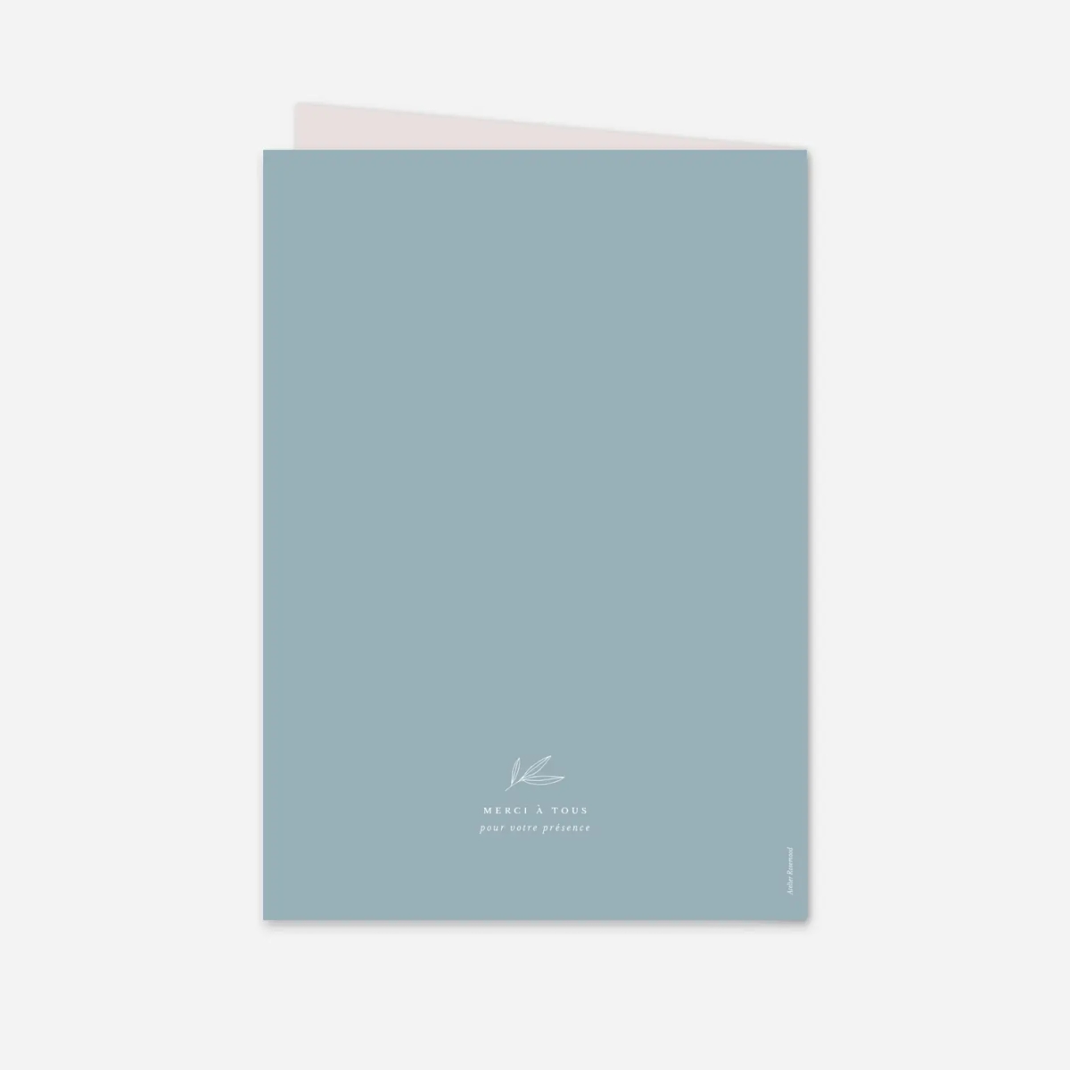 Livret de messe baptême Jeune pousse