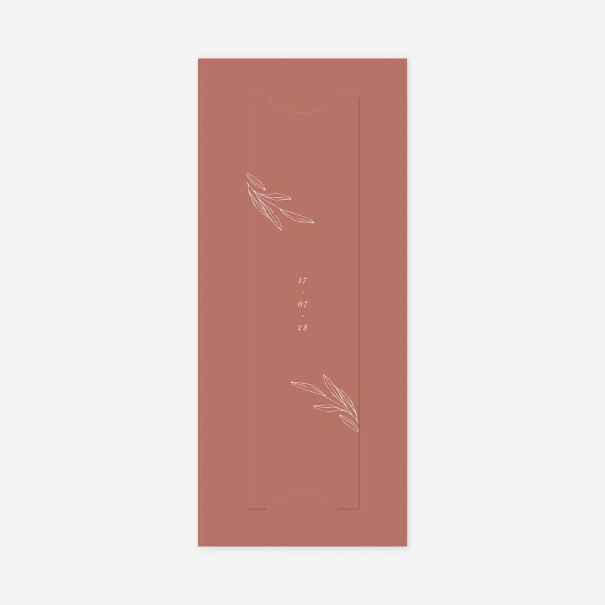 Faire-part mariage Jeune pousse pastel