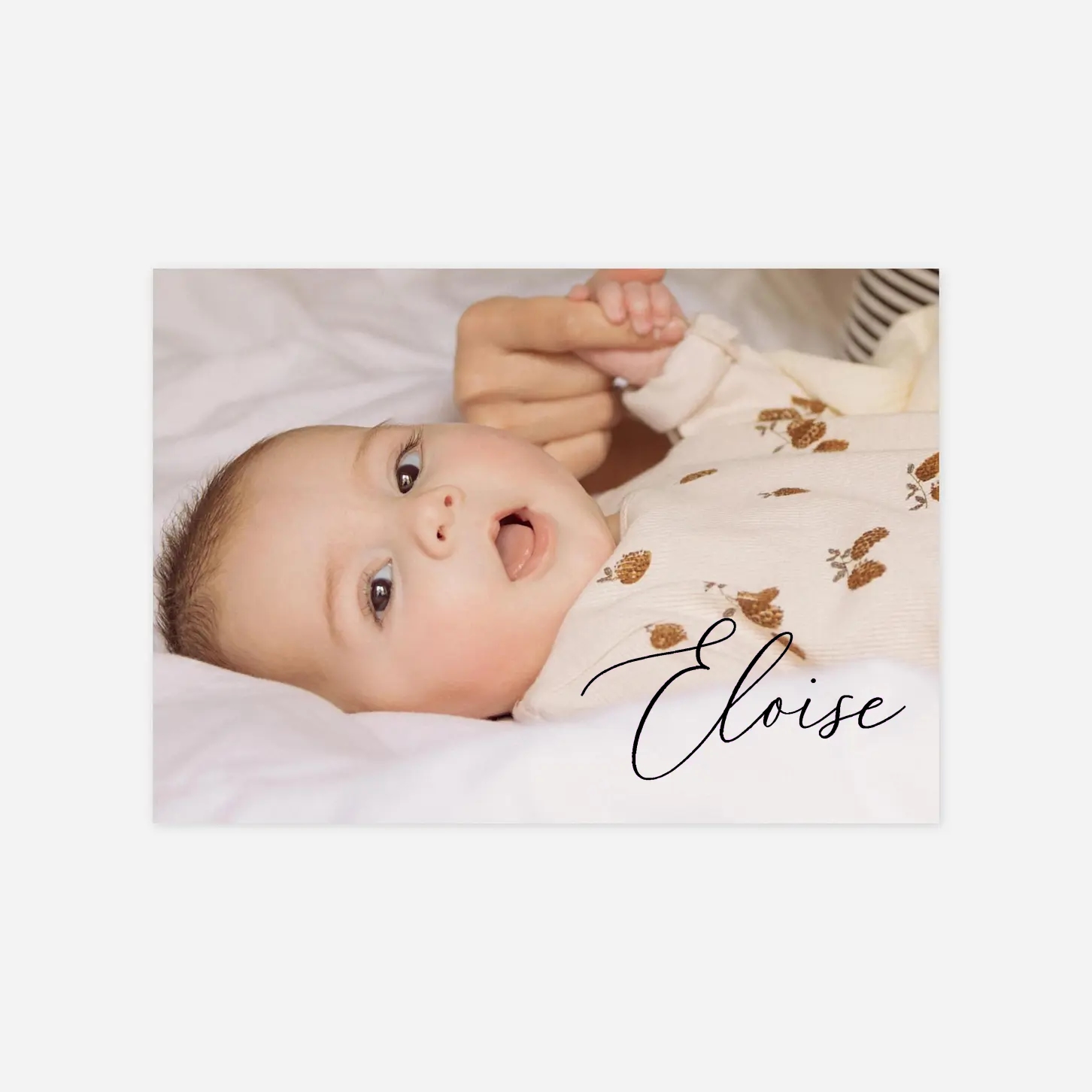 Faire-part naissance Jolie frimousse