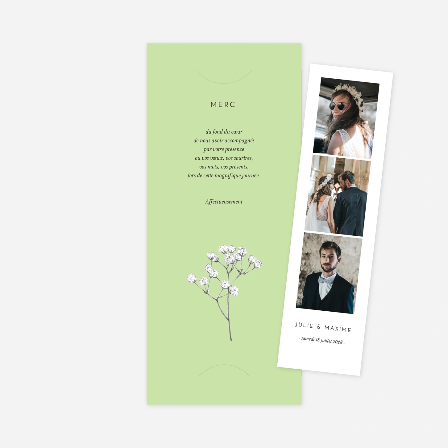 Carte de remerciements Joli brin