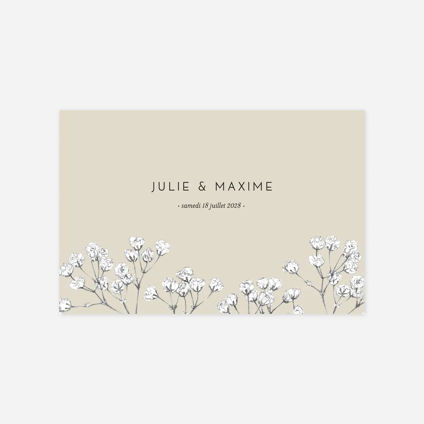 Save the date Joli brin