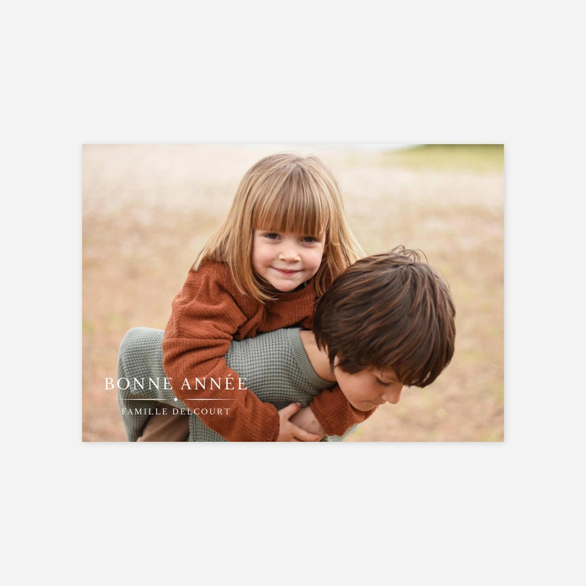 Carte de voeux Joli détail