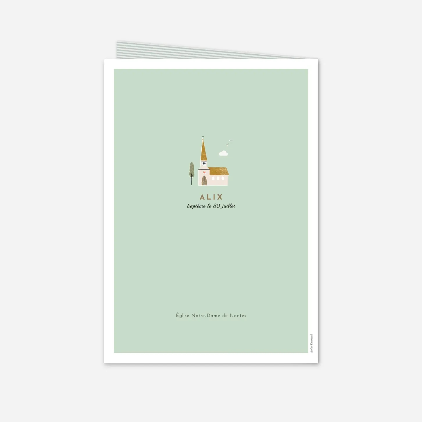 Livret de messe baptême Jour de fête