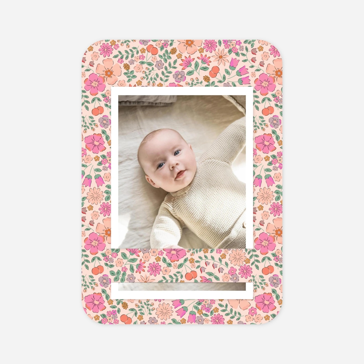 Faire-part naissance Joli Liberty