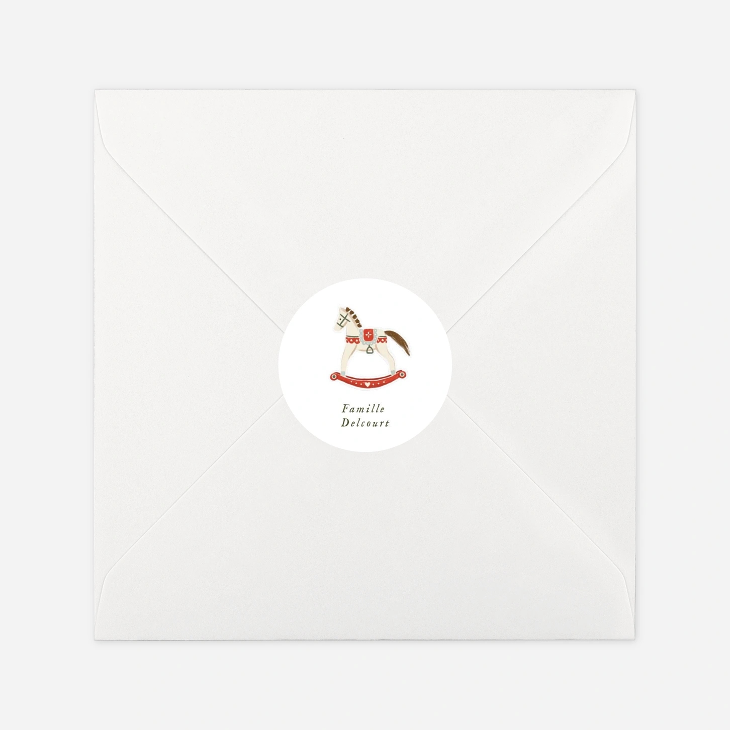 Étiquette cadeau Noël Jouets d'antan