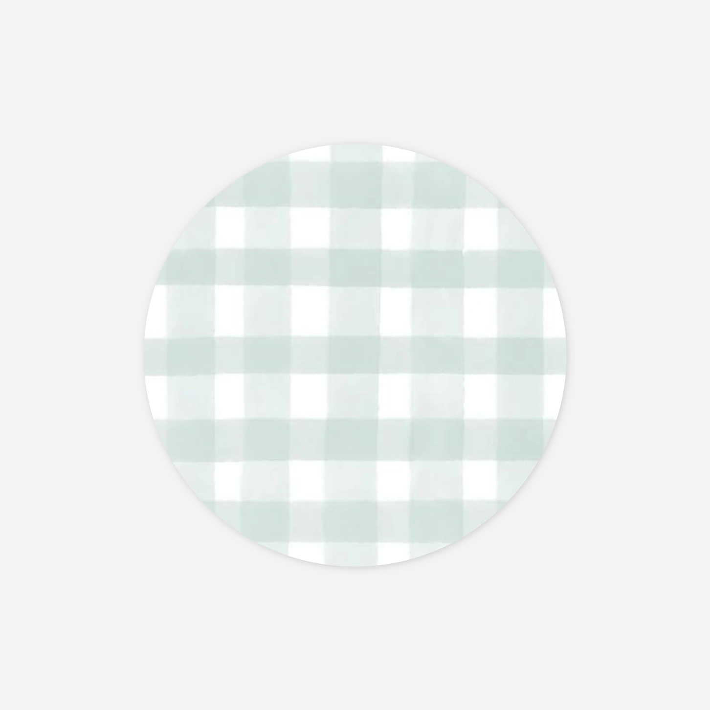 Stickers naissance Joli vichy