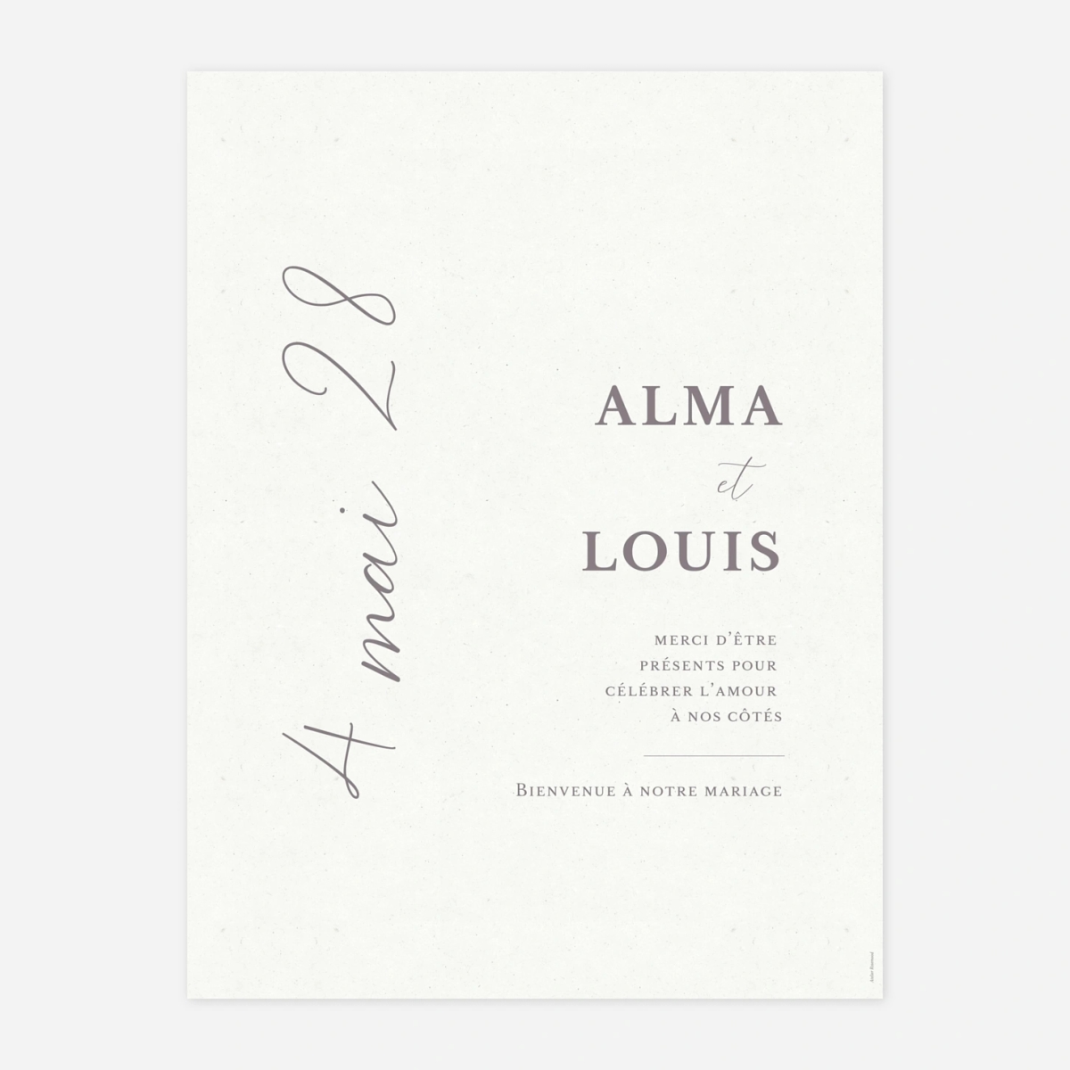 Panneau mariage Jour Promis