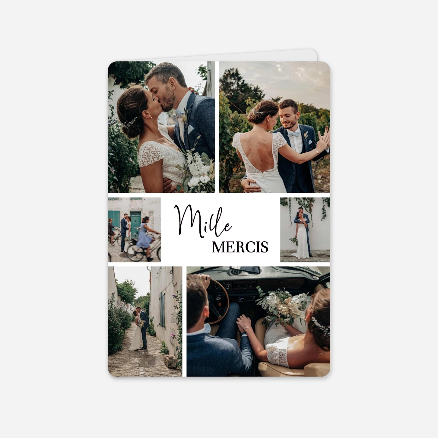 Carte de remerciements Journée Verdure