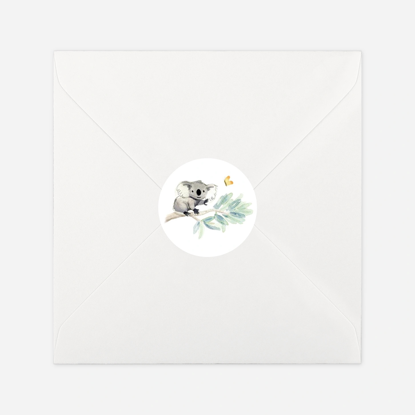 Stickers naissance Koalas en famille