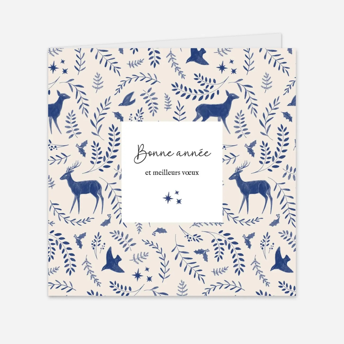 Carte de voeux Laponie