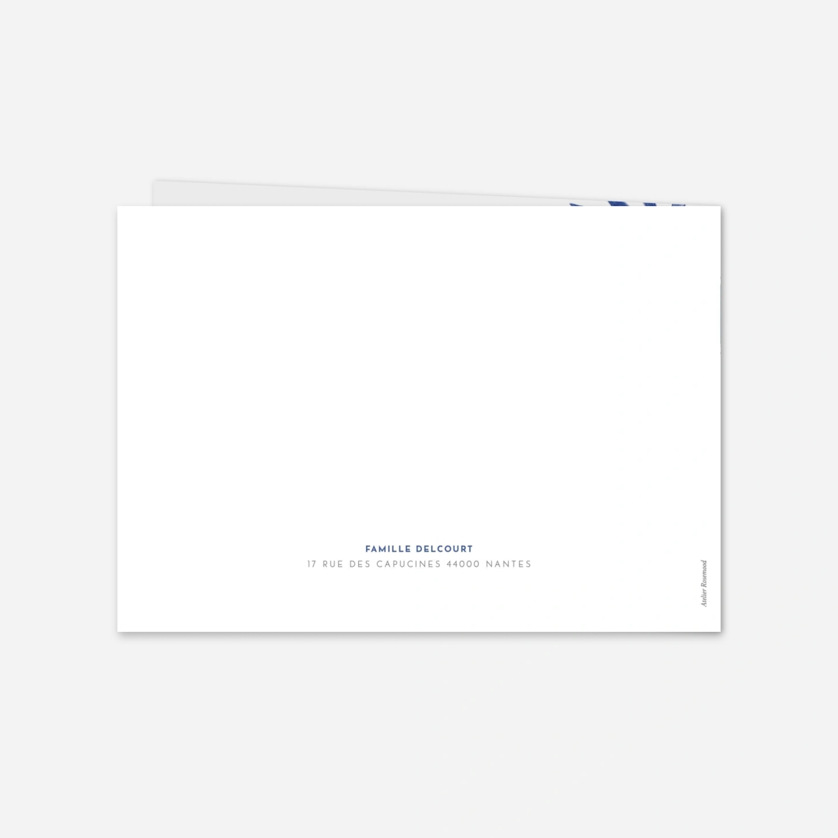 Carte de voeux Laurier