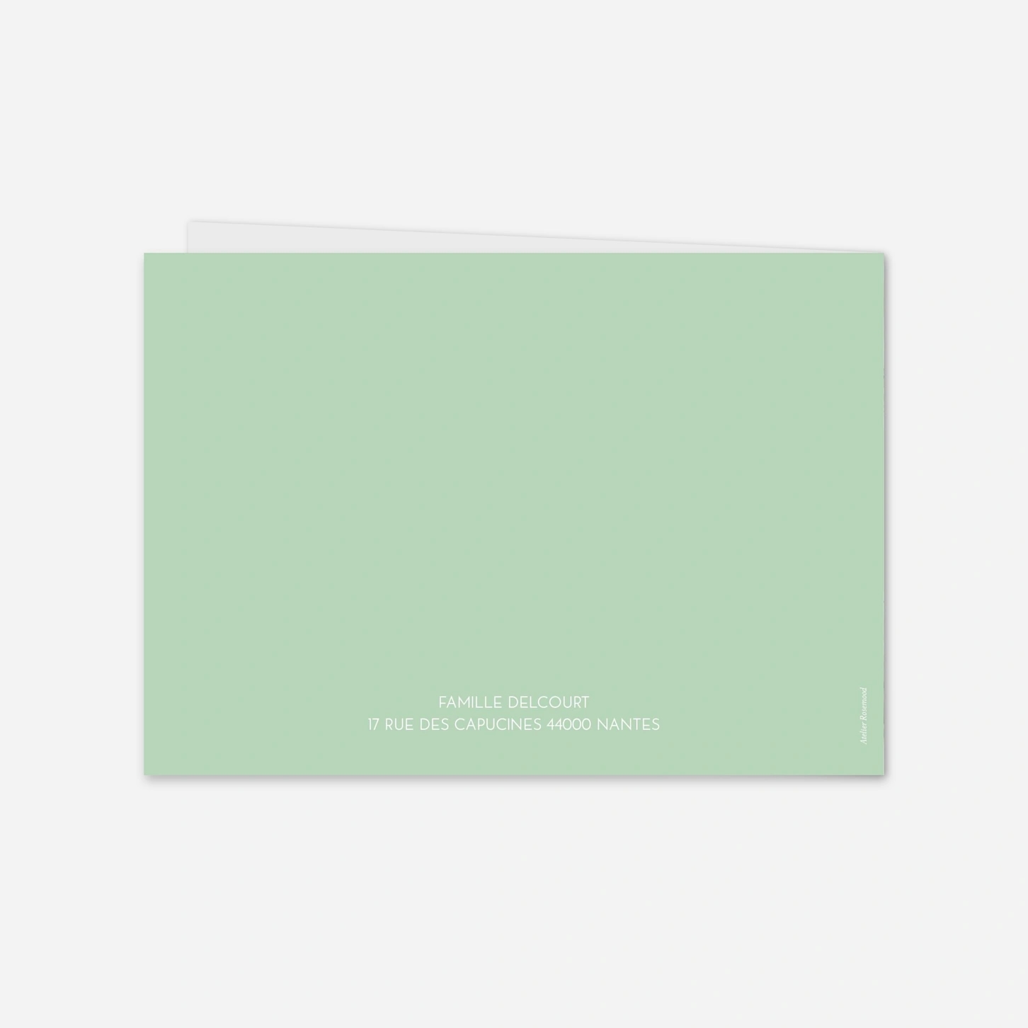 Faire-part baptême Promesse