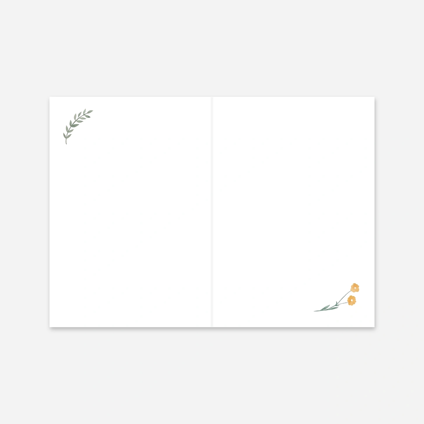 Livret de messe baptême Doux éclat