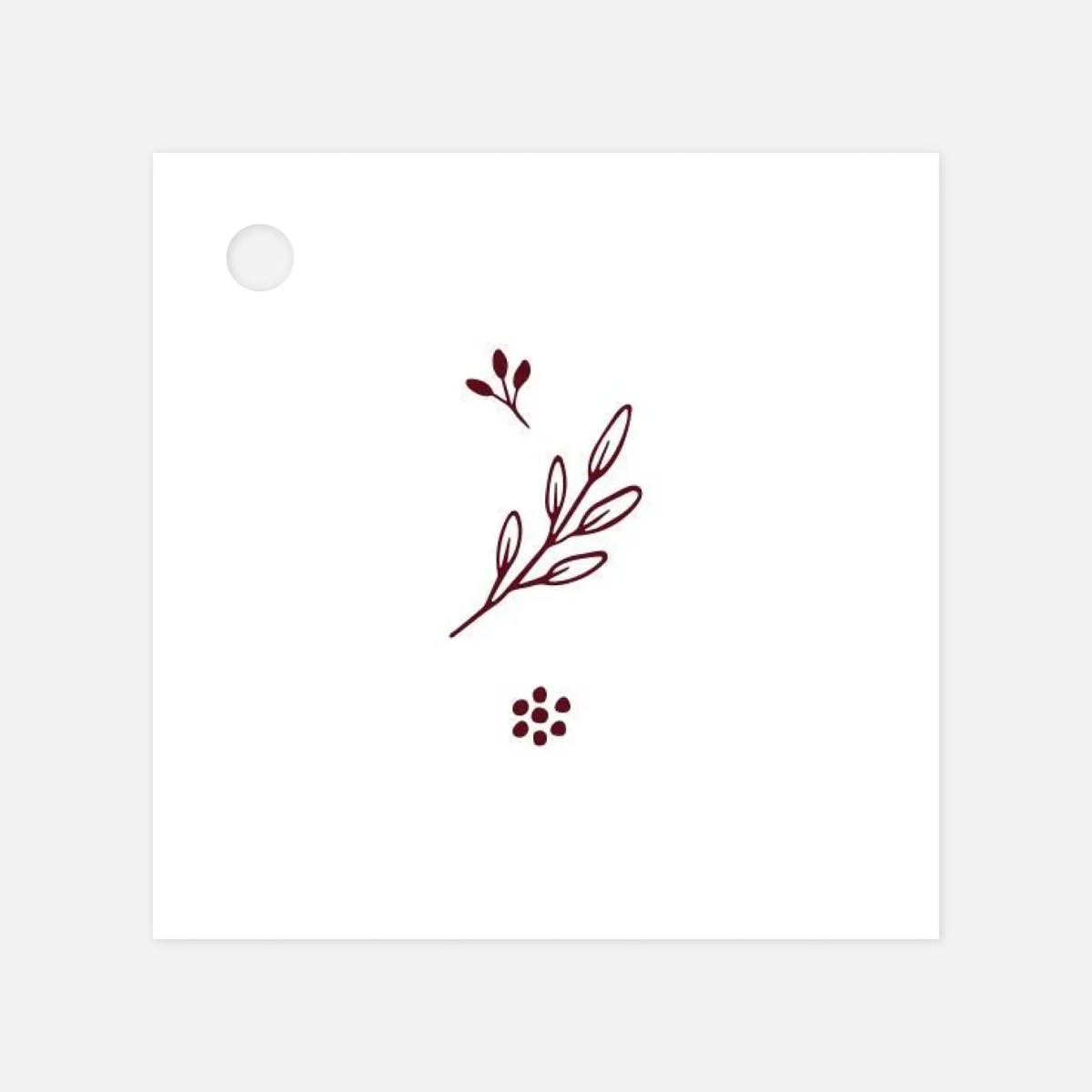 Etiquette perforée mariage Laure de Sagazan II