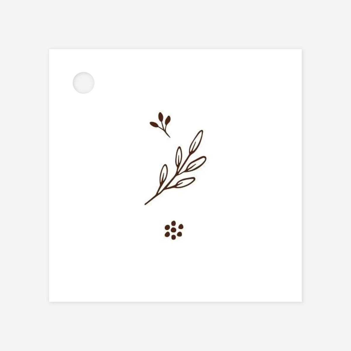 Étiquette avec ruban Laure de Sagazan II