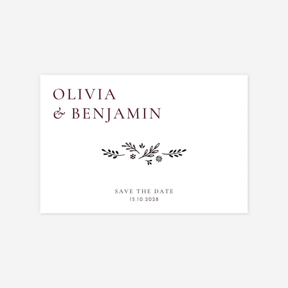 Save the date Laure de Sagazan II