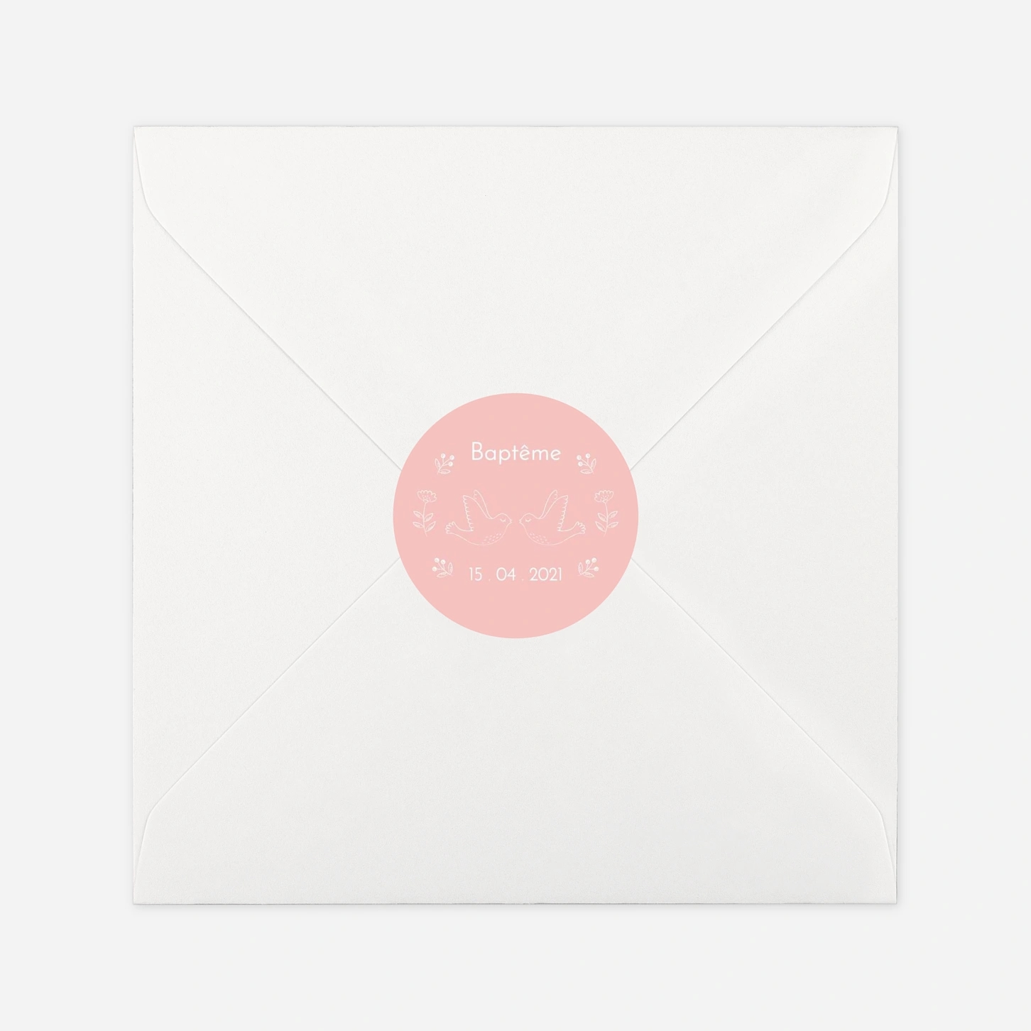 Étiquette confirmation L'envolée