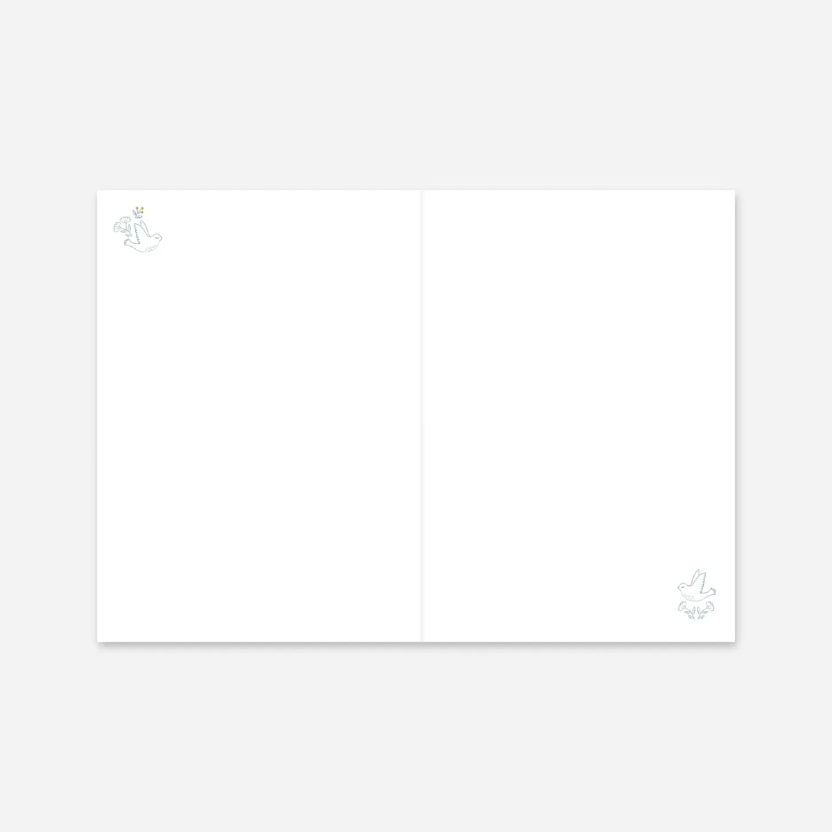 Livret de messe baptême L'envolée