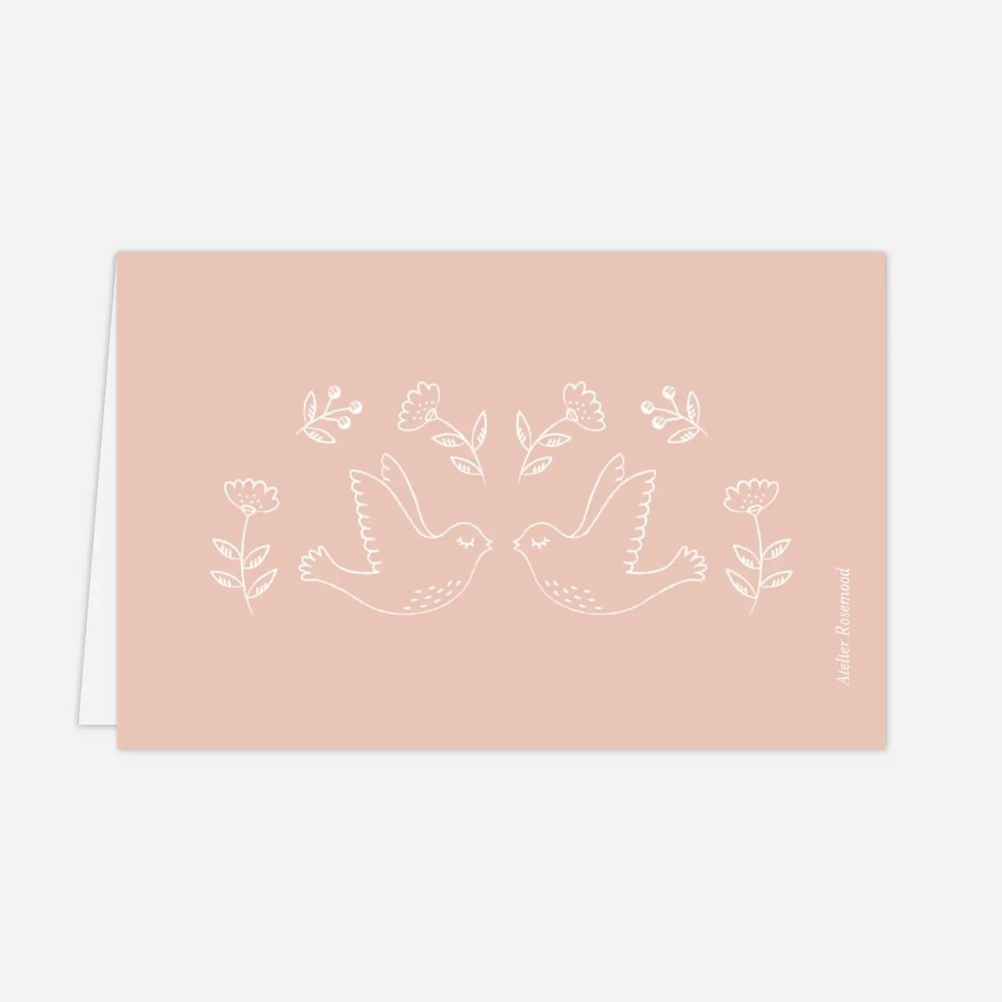 Marque-place baptême L'envolée