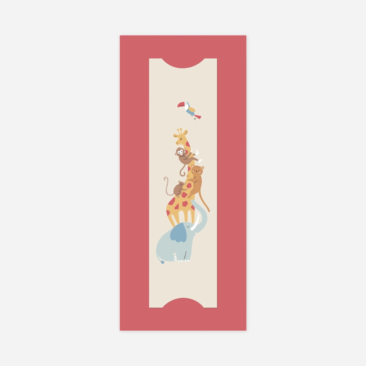 Faire-part naissance La famille des animaux