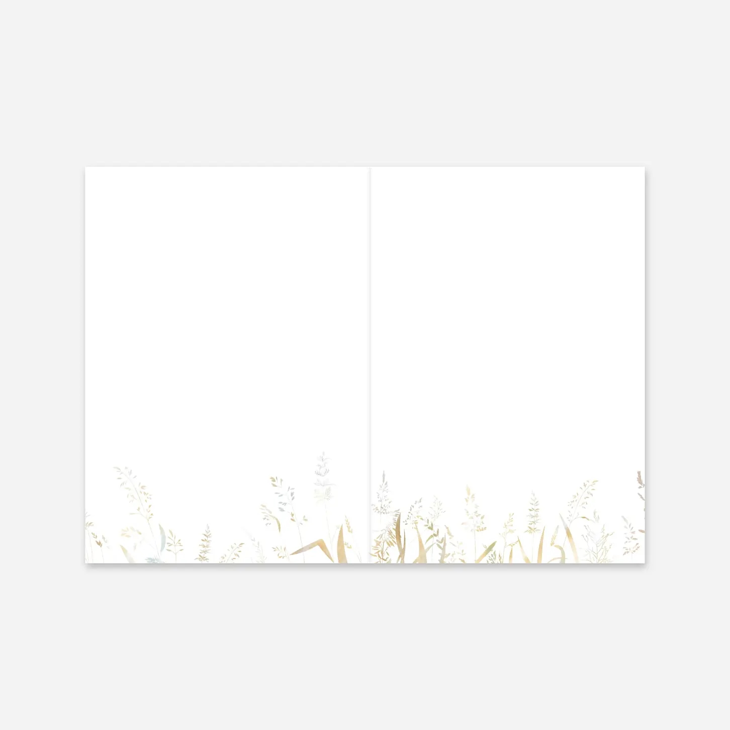 Livret de messe baptême Les hautes herbes