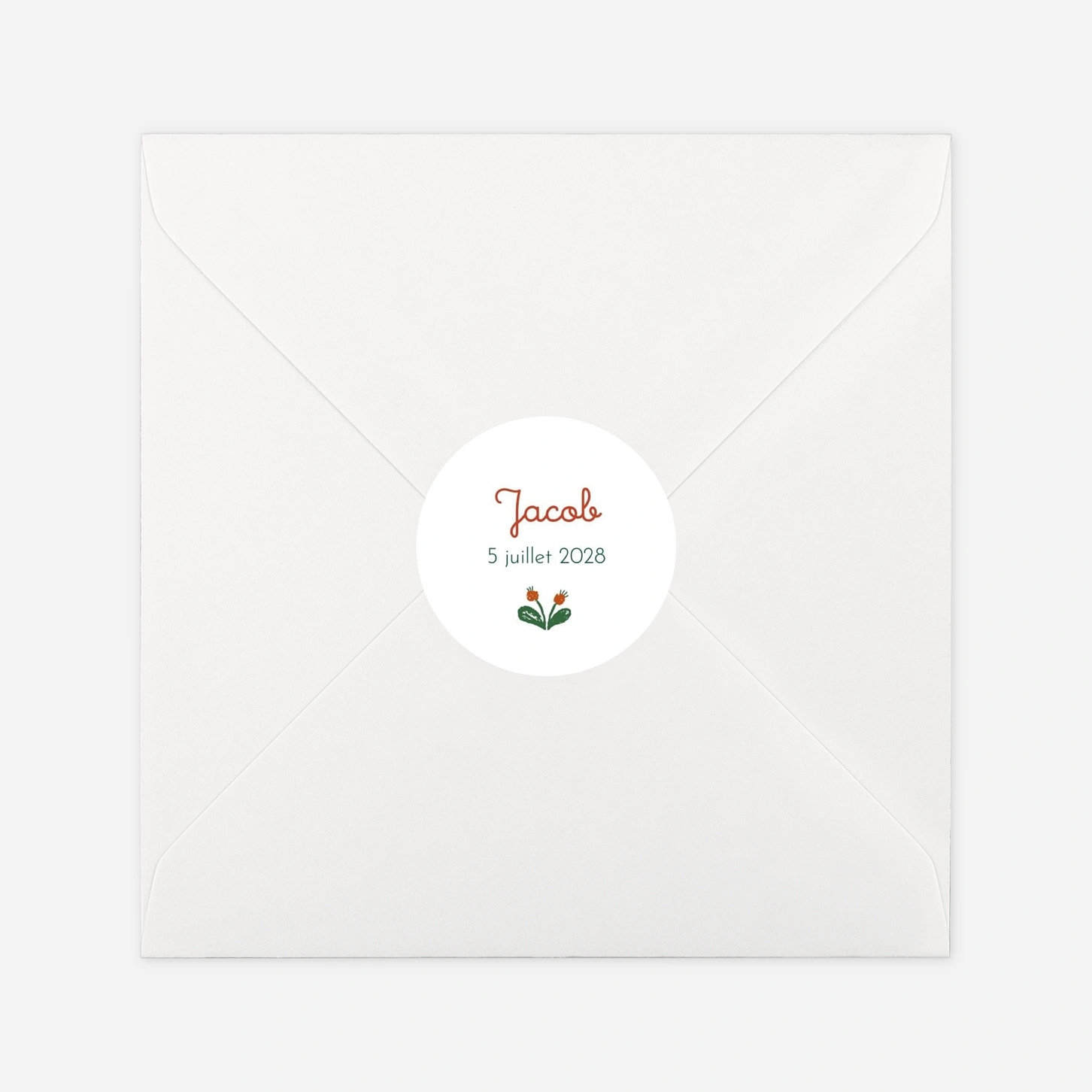 Stickers naissance Liberty écureuil