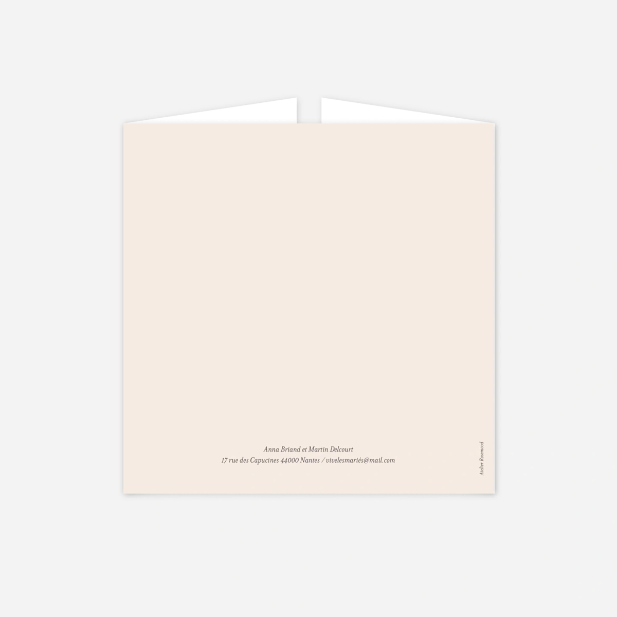 Faire-part mariage Lieu de noces