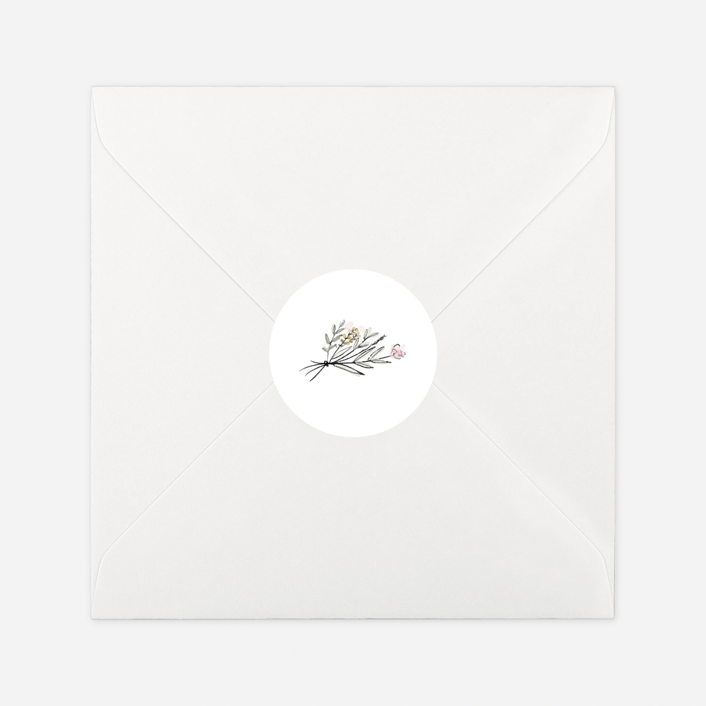 Étiquette cadeau mariage Les mariés champêtres