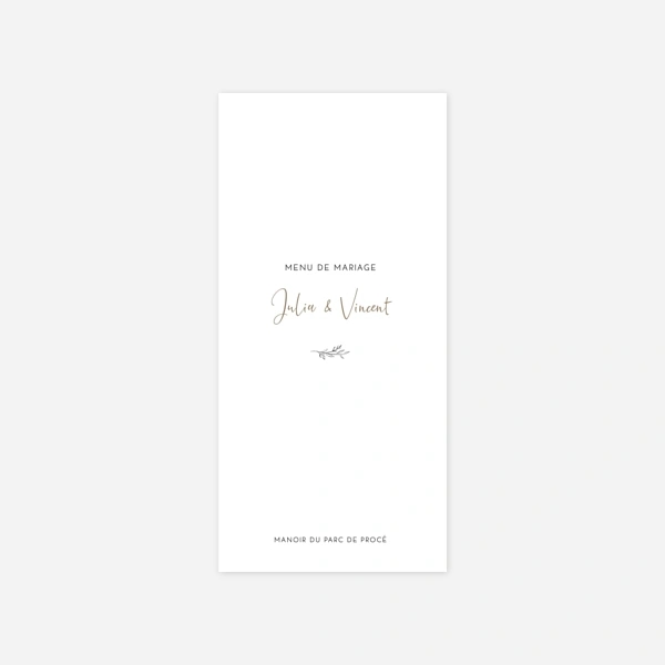 Les mariés champêtres