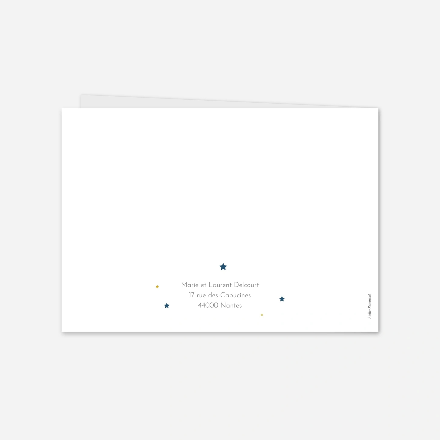 Faire-part naissance Petit lovely family photo