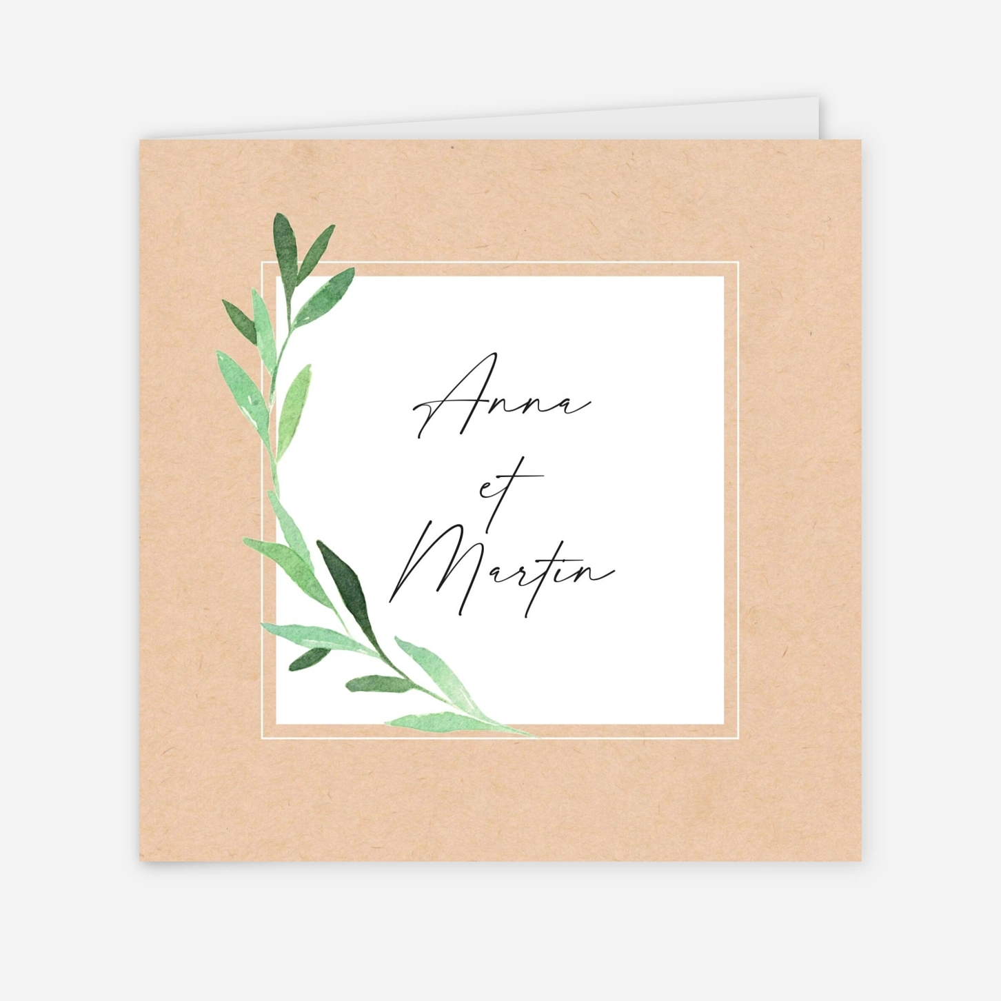 Faire-part mariage Luberon