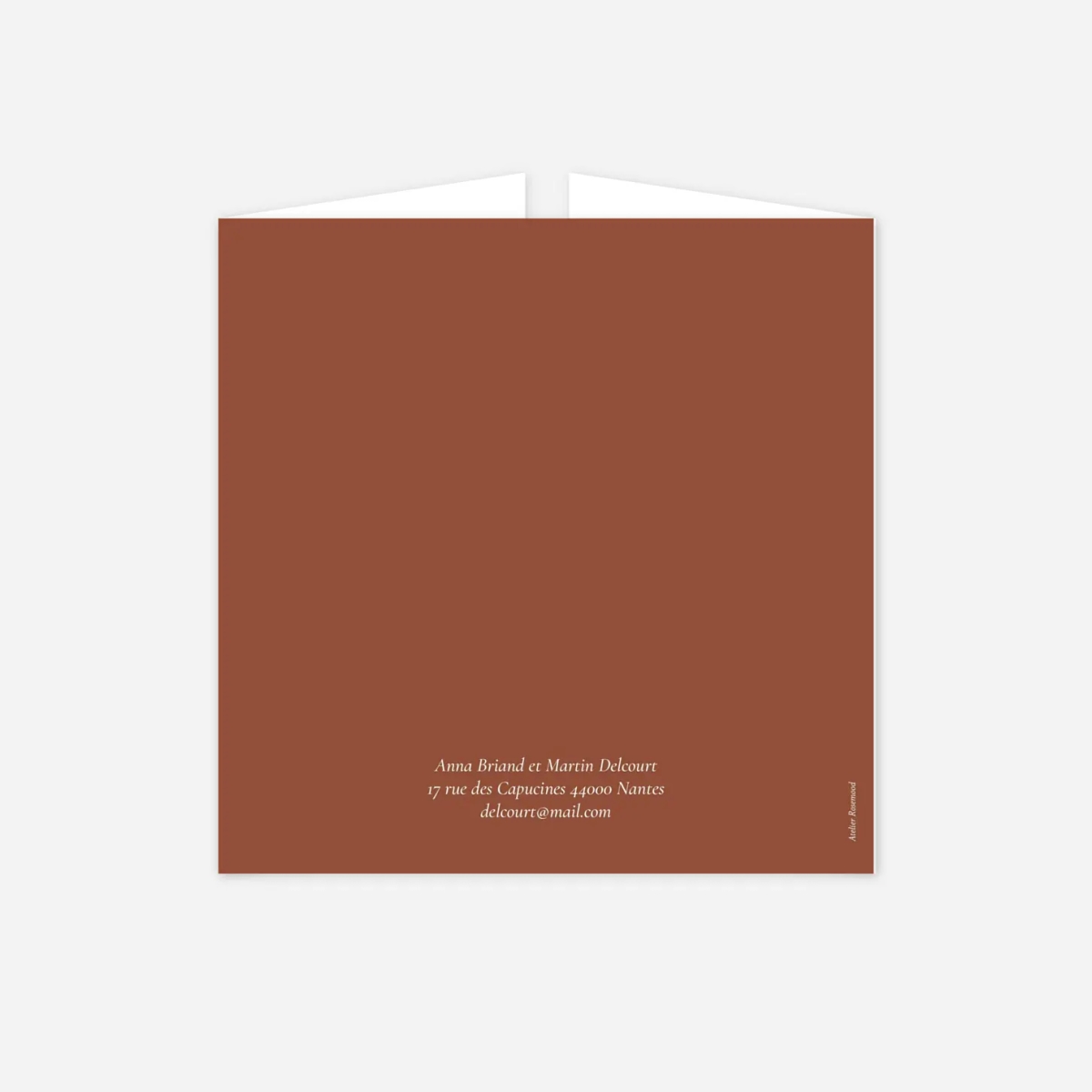 Faire-part mariage Luberon