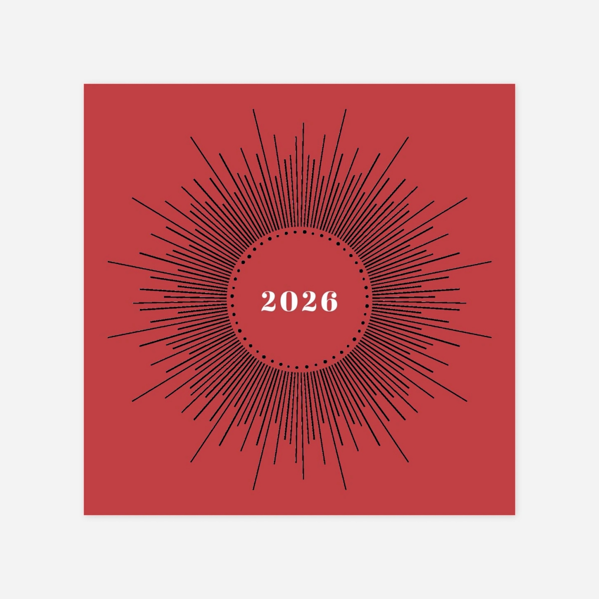 Carte de voeux Lumière