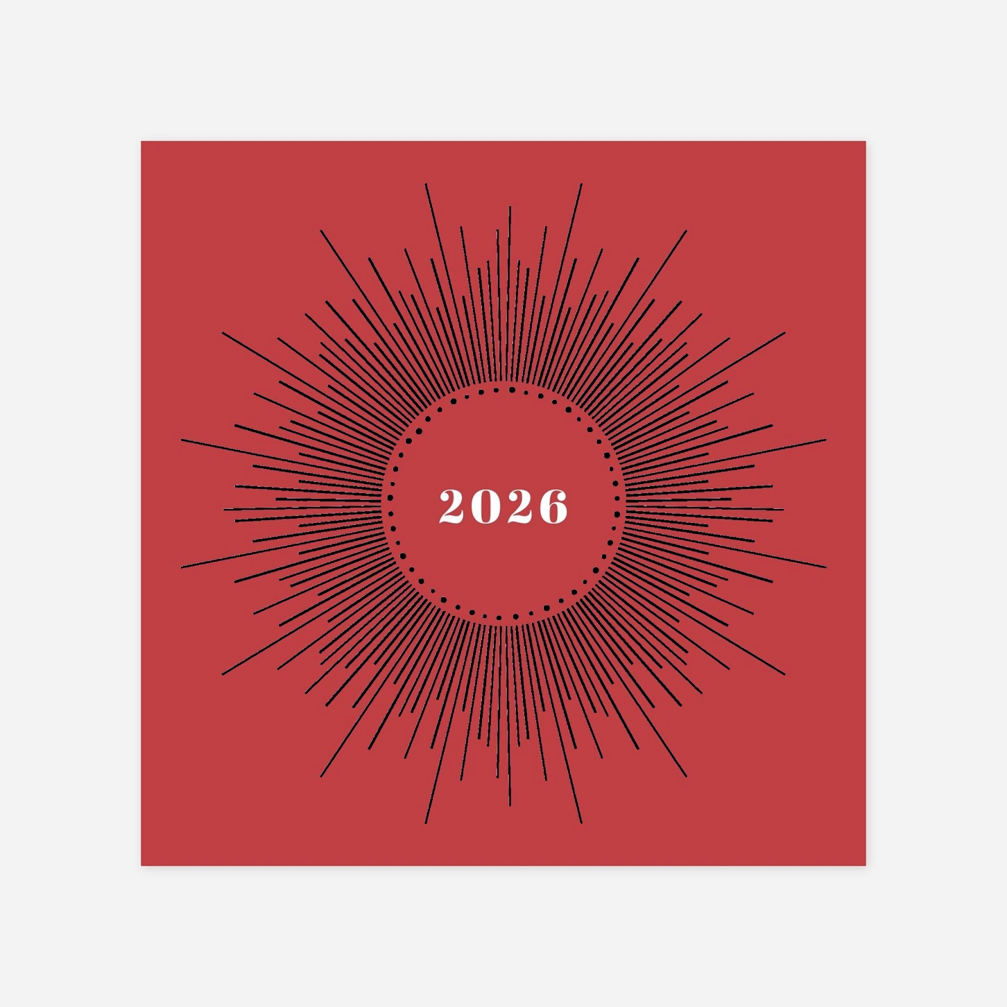 Carte de voeux Lumière