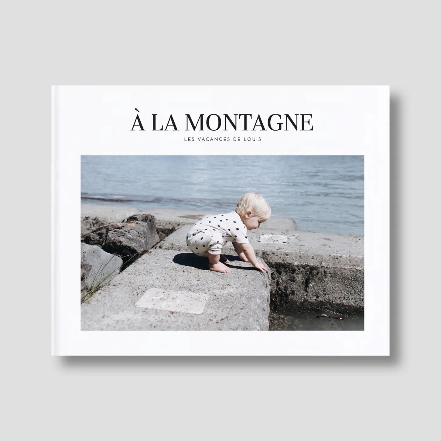 Album photo ouverture à plat Magazine