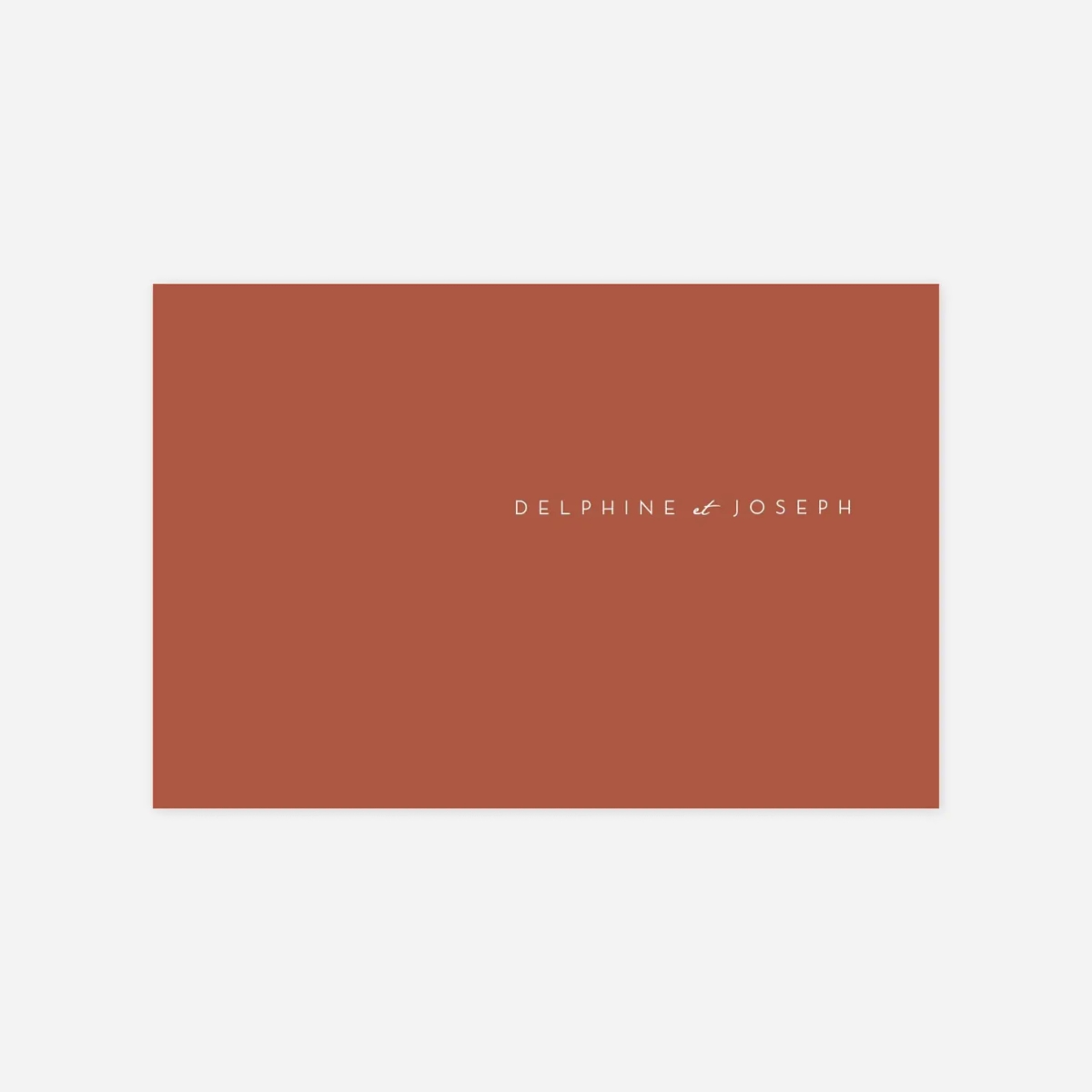 Carton réponse Manuscrit