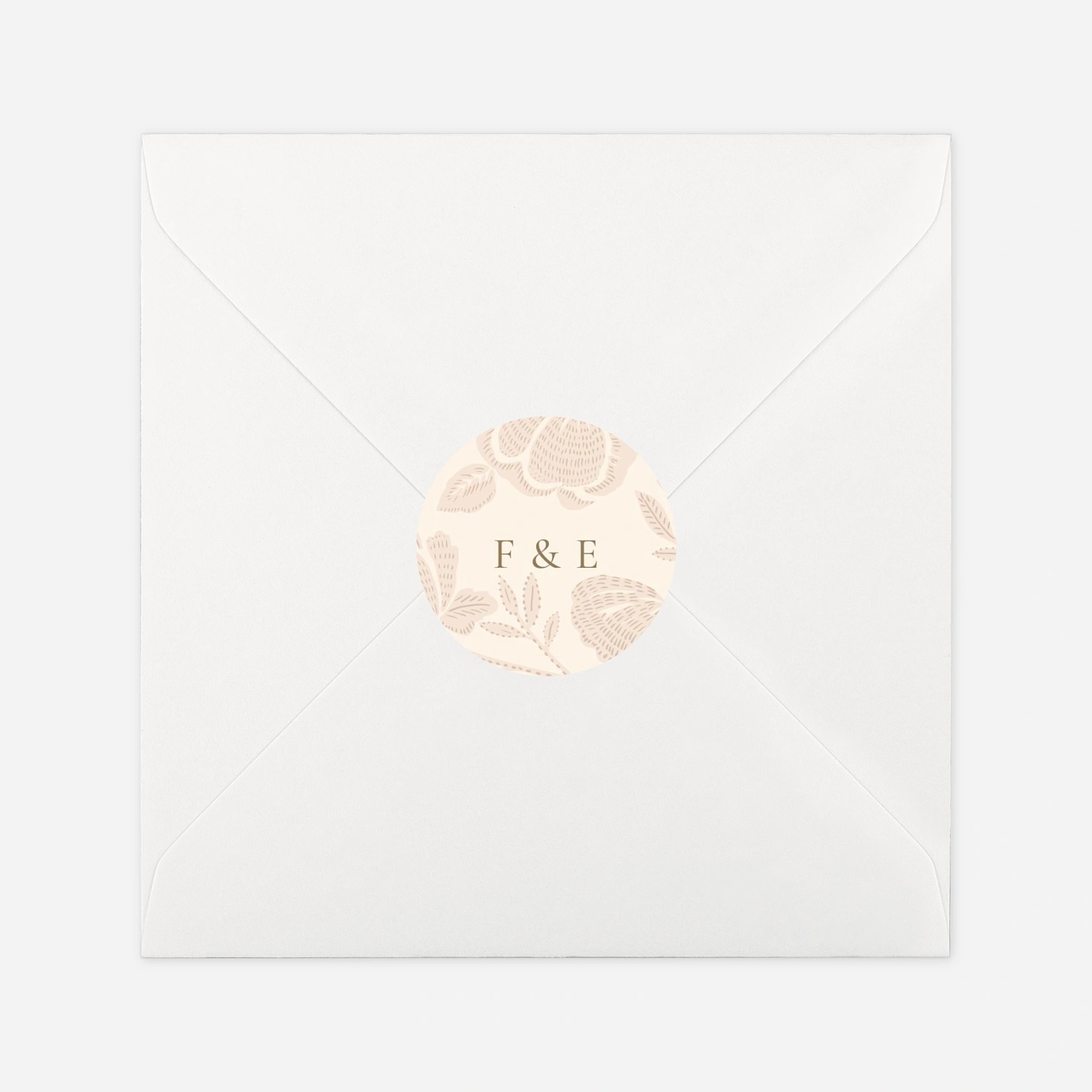 Étiquette cadeau mariage Matin