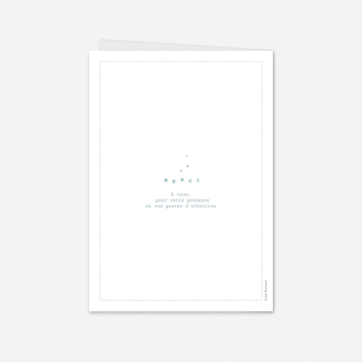 Menu baptême Moulin à vent