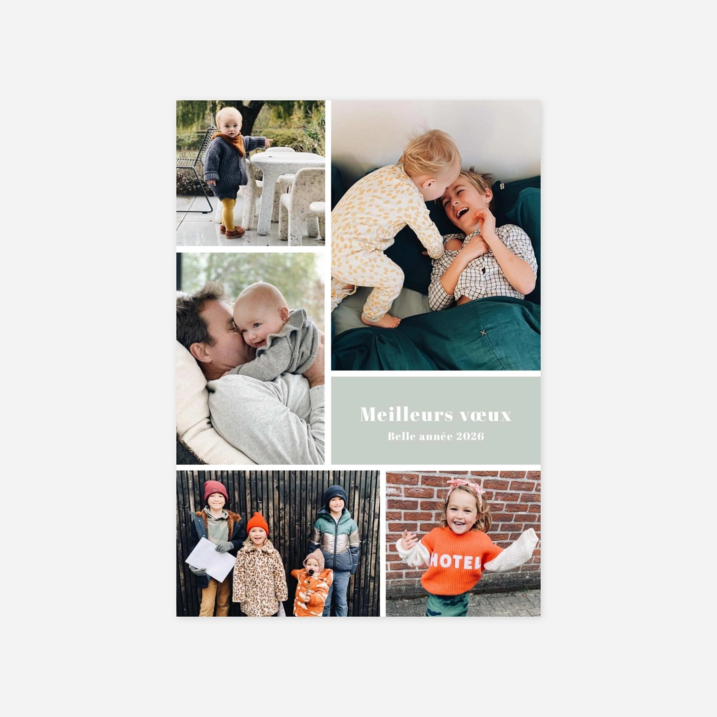 Carte de voeux Merveilleux