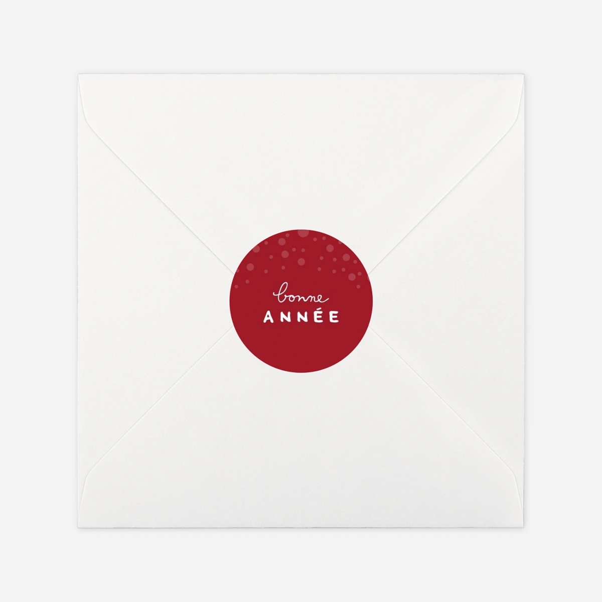 Étiquette cadeau Noël Mille flocons