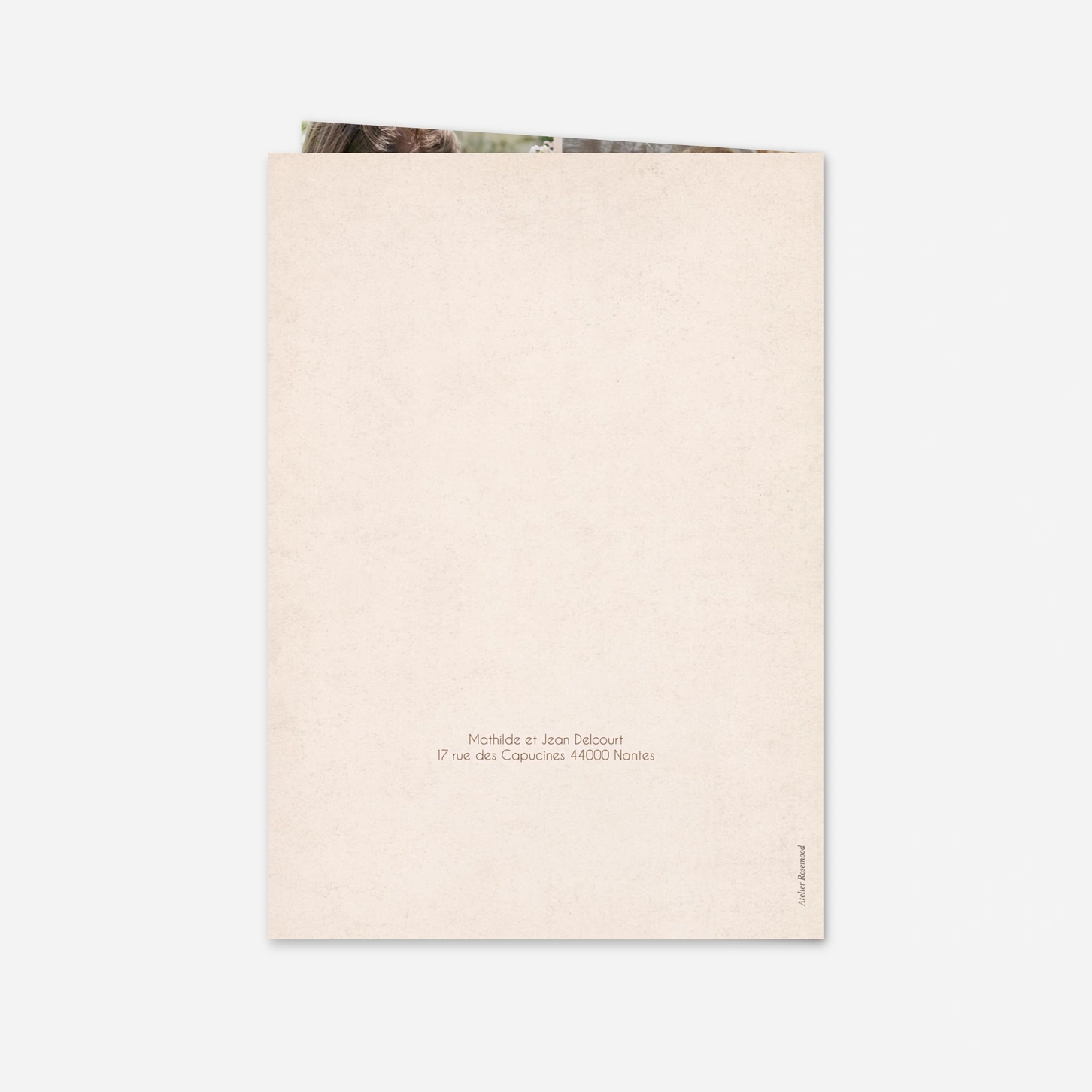 Faire-part naissance Moment précieux