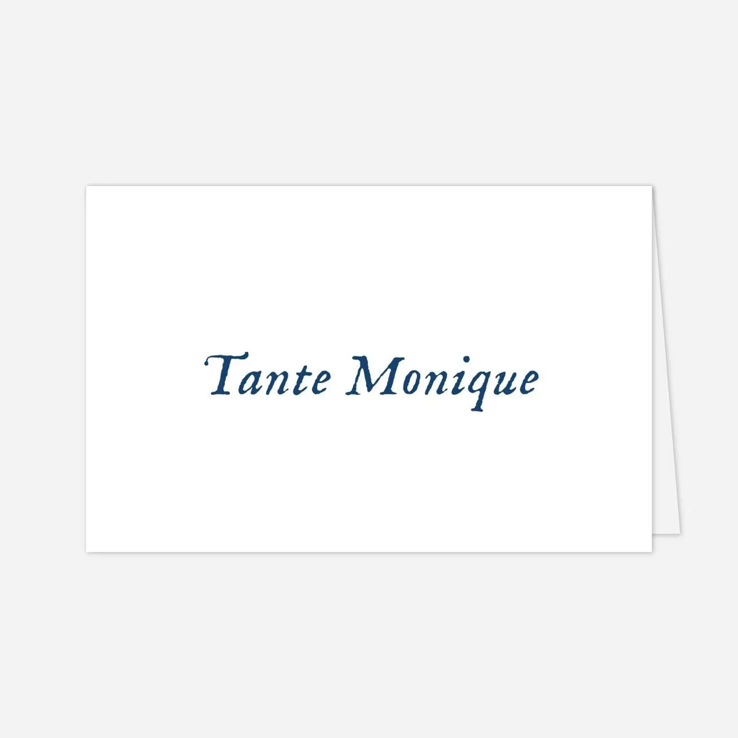 Marque-place mariage Nature chic